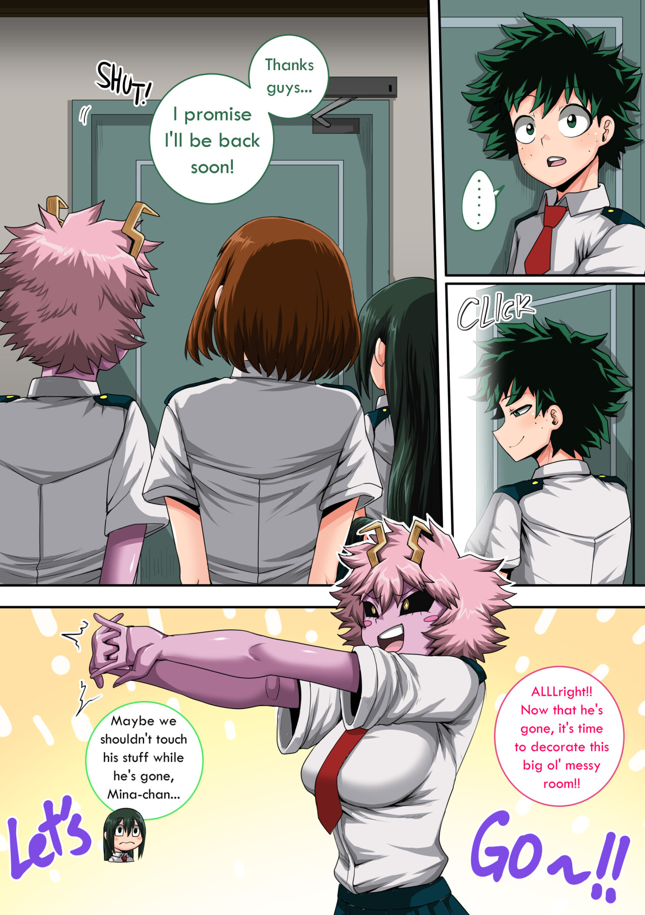 Hentai Manga Comic-My Harem Academia Chapter 8-Chapter 3 Breaking into a broken heart-112